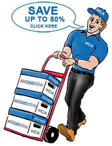save up to 50% on your document management bill with west coast archives