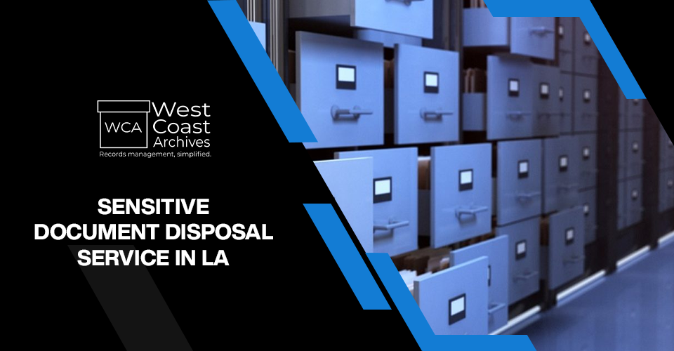 sensitive document disposal service in LA